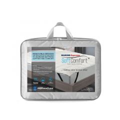 Diamond Supreme Foam Soft Comfort Mattress Topper | Diamond Foam Official Store--|No Warrnty